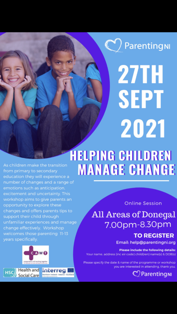 Helping Children Manage Change 1